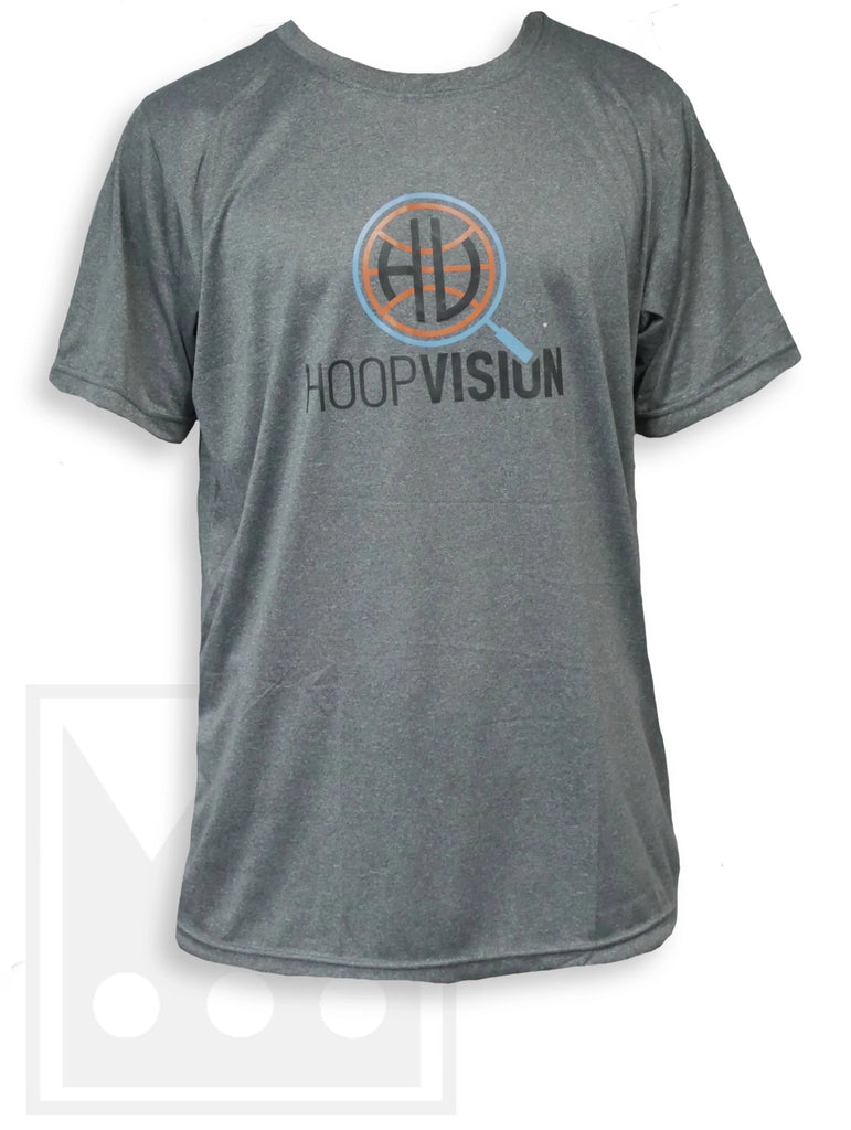 Hoop Vision Gray Dri-Fit T-Shirt